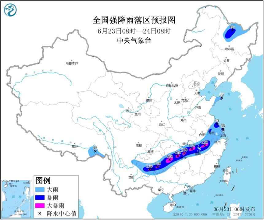 图片来源：中央气象台网站