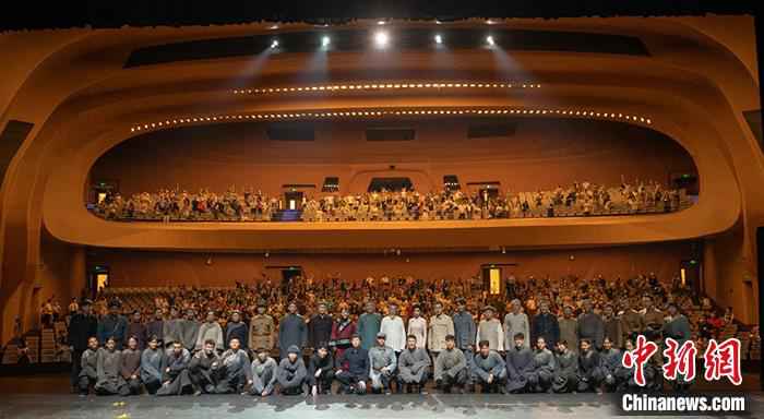南京戏剧节开幕剧《白鹿原》在南京保利剧院上演。受访者供图