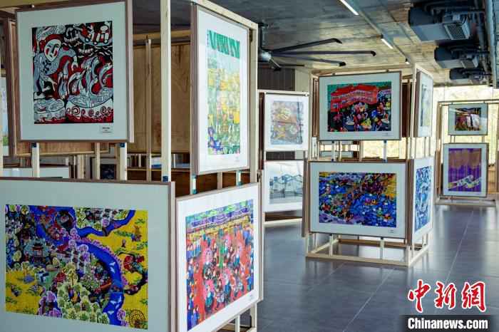 农民画展览 秀洲区传媒中心提供