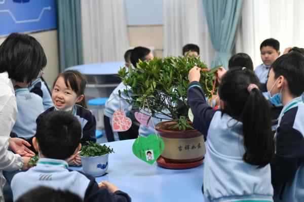 中医药文化走进鞍小 师生一同拥抱春天放飞梦想