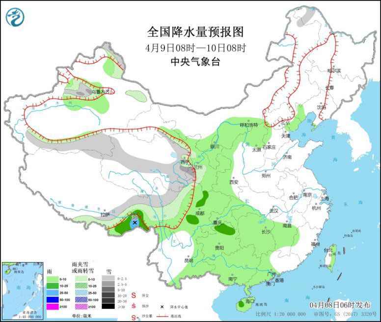 新一轮降水过程将影响南方大部地区 广东等地有较强降水