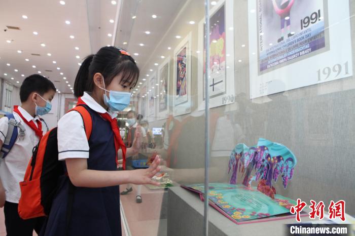 广州少年儿童图书馆里的小读者。广州市文化广电旅游局 供图