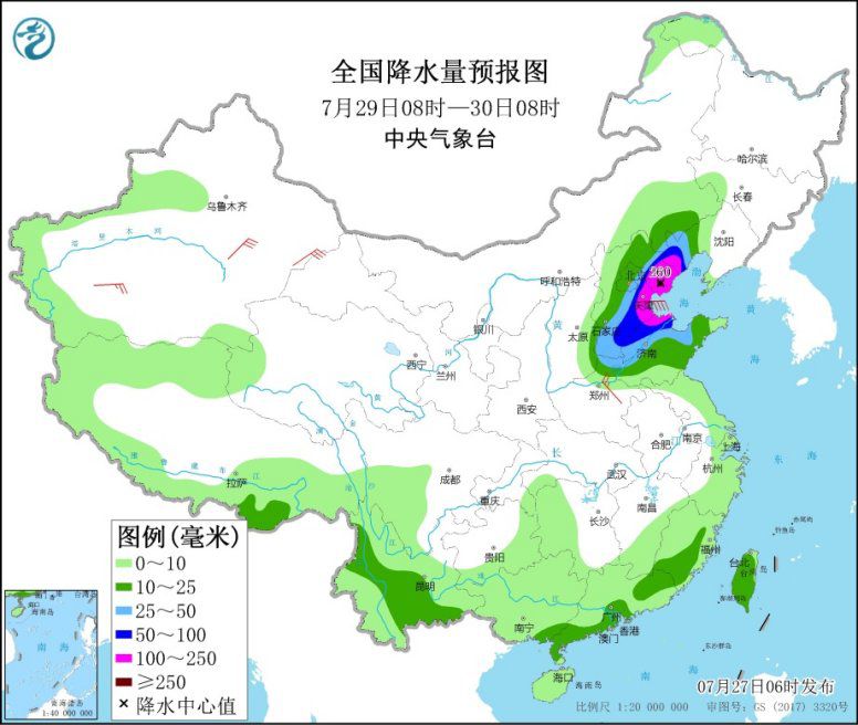台风“烟花”继续影响华东 浙沪苏皖鲁等地将有强降雨
