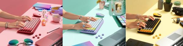 罗技POP系列泡泡键盘，活出敢性，用多彩演绎精彩
