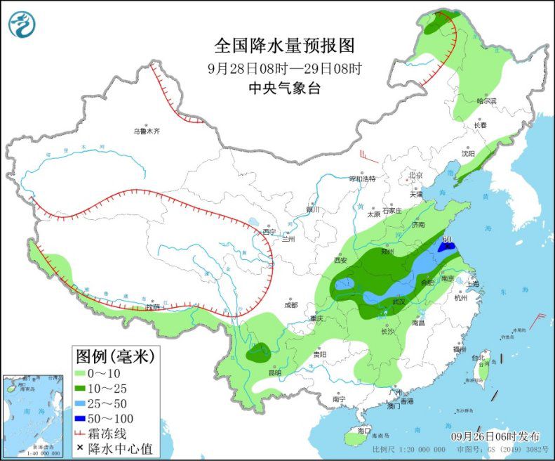 陕西四川盆地等地仍有较强降水 局地有强对流天气