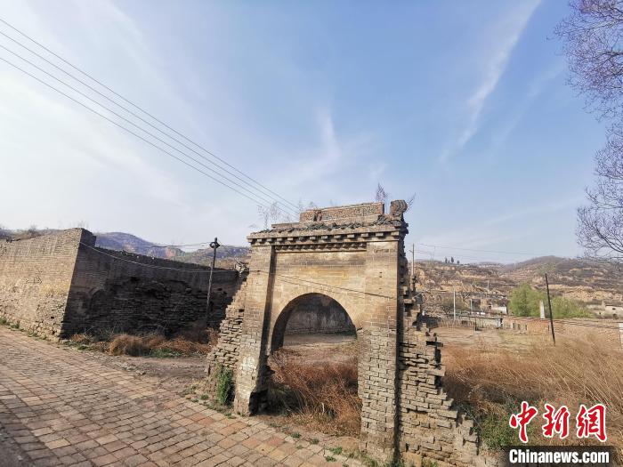 山西省交口县西庄村，先后获评中国传统村落、中国历史文化名村。　高瑞峰 摄