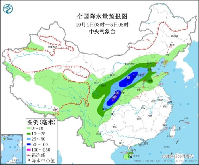 北方秋雨进入鼎盛期 南方暑热回归高温强