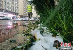  吉林多地遭遇强对流天气