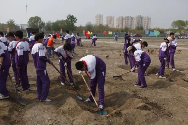 天津市第五十五中学农业实践劳动活动