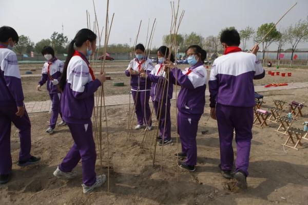 天津市第五十五中学农业实践劳动活动