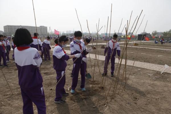 天津市第五十五中学农业实践劳动活动