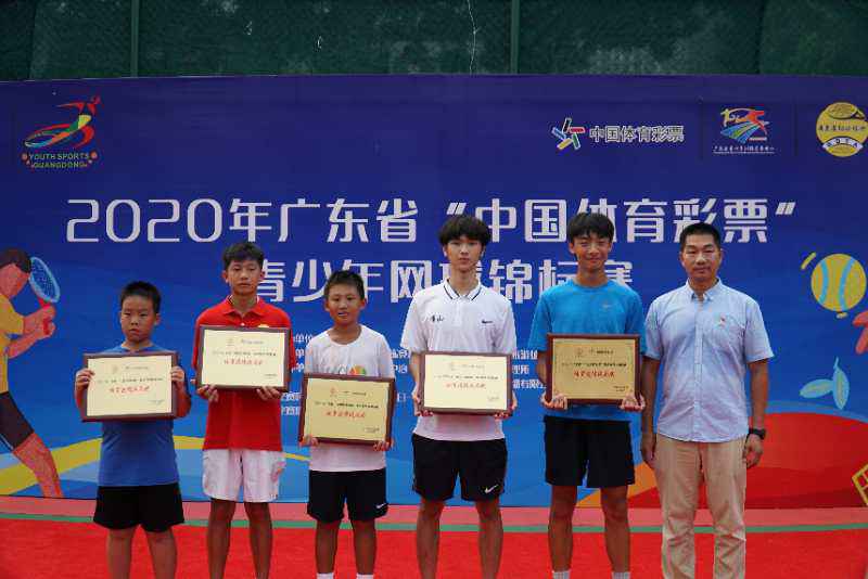 广东省青少年网球锦标赛收官，广州、深圳、江门分列前三