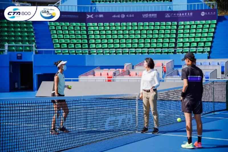 中国网球巡回赛广州黄埔站开赛